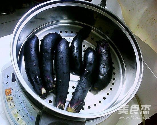 盐渍茄子的步骤