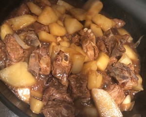 红烧排骨炖土豆的做法 步骤6