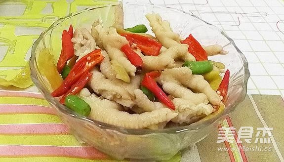 重庆泡椒凤爪成品图