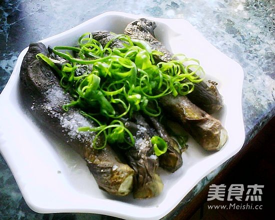 盐渍茄子的步骤