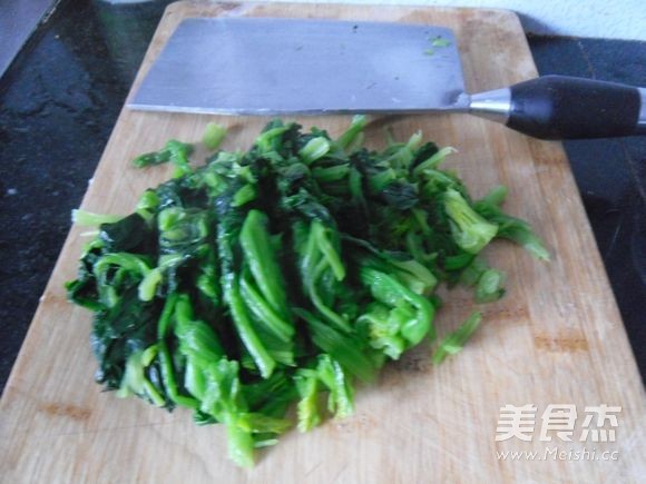 芝麻菠菜墩的步骤