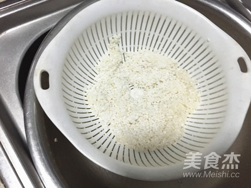 豌豆瘦肉粥的步骤