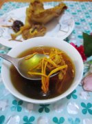 虫草花煲鸭汤