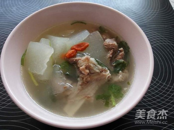 羊排冬瓜汤成品图