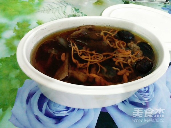 药膳骨头汤成品图