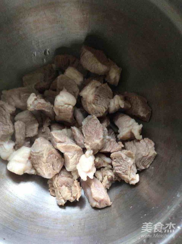 羊肉山药汤的步骤