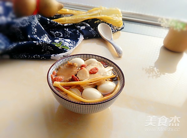 腐竹当归糖水成品图