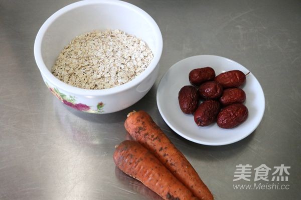 自然甘甜的大枣麦片粥的步骤