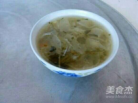 老黄瓜汤成品图