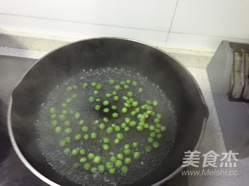 豌豆瘦肉粥的步骤