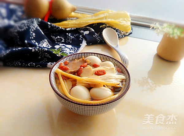 腐竹当归糖水成品图