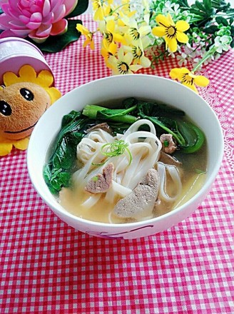 三鲜汤河粉的做法