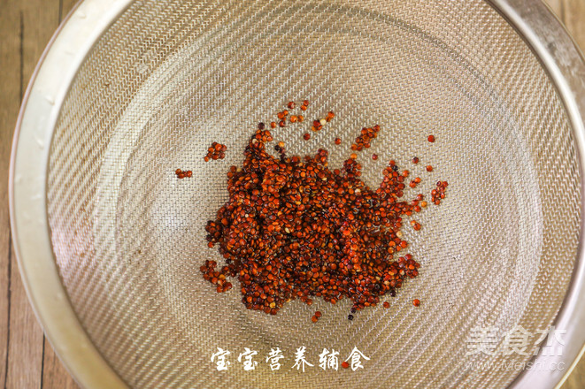 三文鱼藜麦粥的步骤