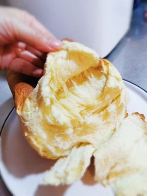 面包机做北海道吐司的做法 步骤6