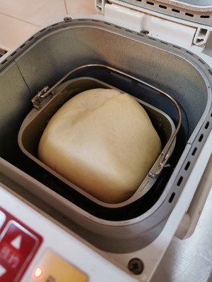面包机做北海道吐司的做法 步骤4
