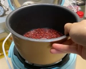 绿油油的抹茶红豆贝果的做法 步骤1