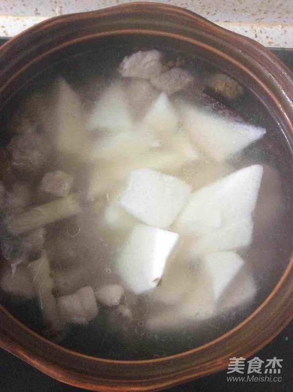 羊肉山药汤的步骤