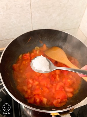 浓郁【番茄菜花】（无番茄酱，更健康）的做法 步骤7