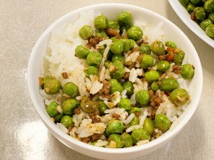 超下饭的豌豆肉沫的做法 步骤18