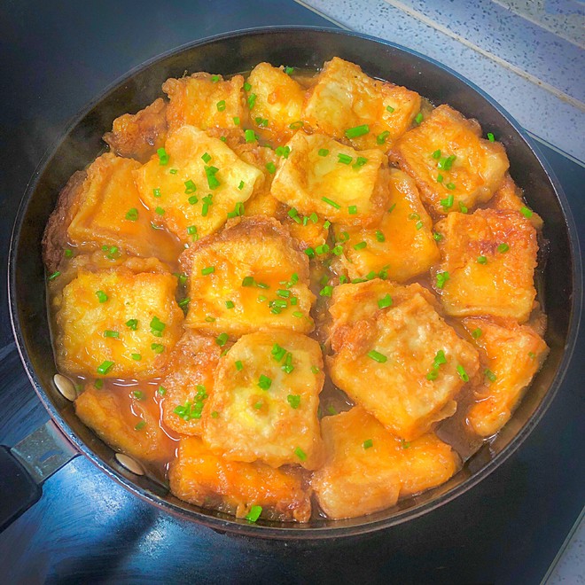 超级嫩鸡蛋包豆腐的做法