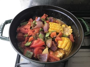 staub铸铁锅咖喱炖菜的做法 步骤10