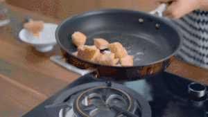 三文鱼奶油炖菜+芝士焗饭【曼食慢语】的做法 步骤8