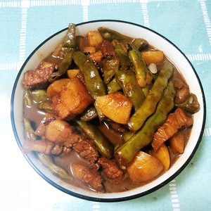 豆角土豆炖肉—东北家常炖菜的做法 步骤9