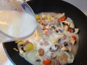 暖暖的日式奶油炖菜的做法 步骤11