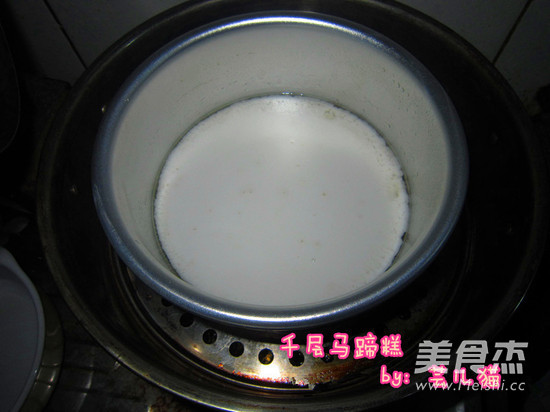千层马蹄糕的步骤