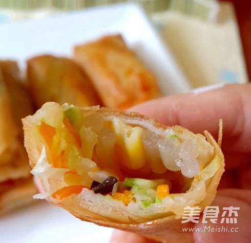 广东素春卷成品图