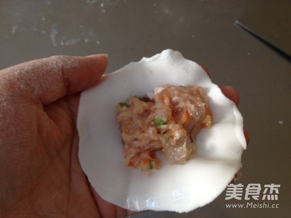 广东水晶虾饺的步骤