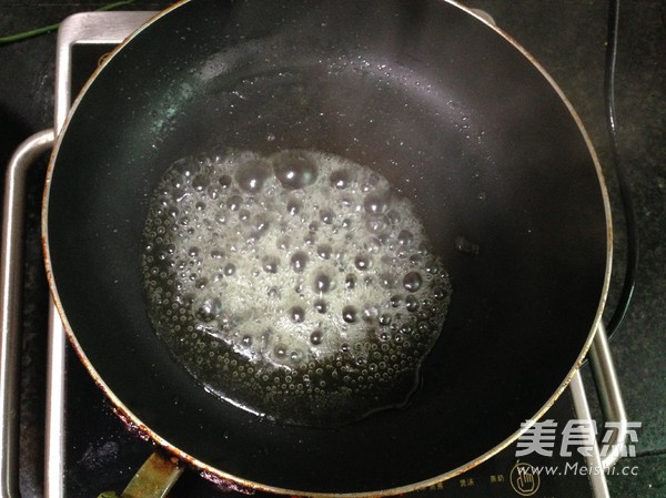 双色拔丝的步骤