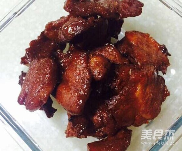 广东蜜汁叉烧肉成品图