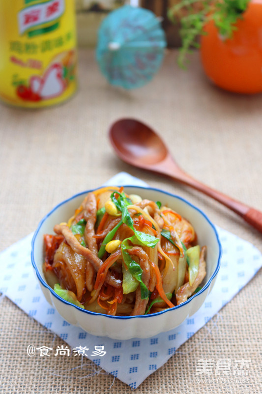 广东小吃陈村粉成品图