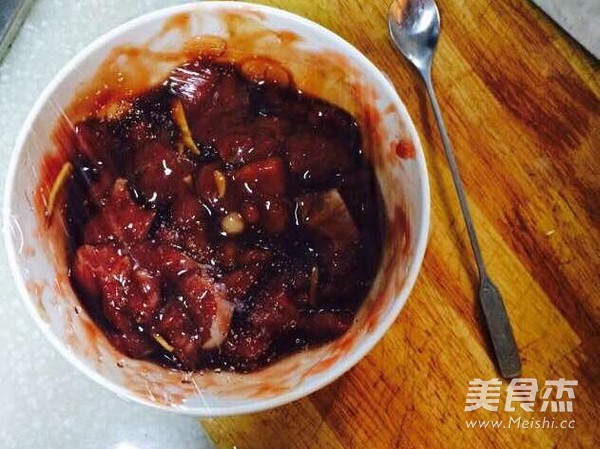 广东蜜汁叉烧肉的步骤