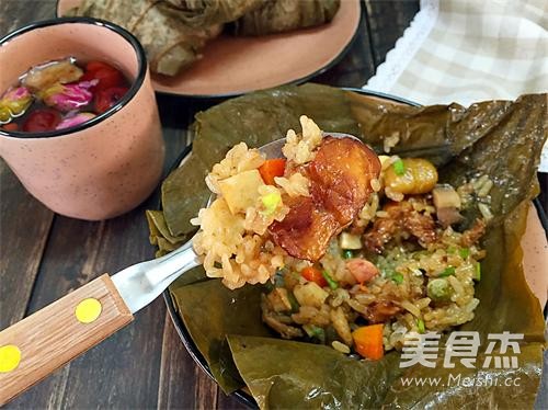 荷香八宝糯米鸡成品图