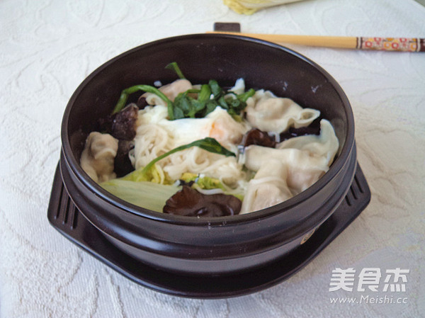 广东云吞面成品图