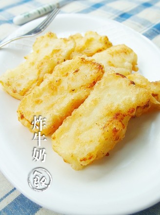 广东脆皮炸牛奶的做法