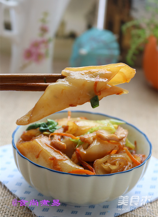 广东小吃陈村粉成品图