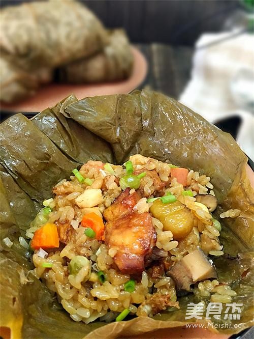 荷香八宝糯米鸡成品图