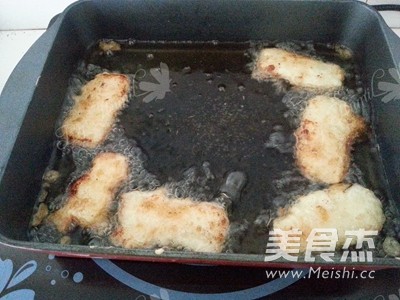 广东脆皮炸牛奶的步骤