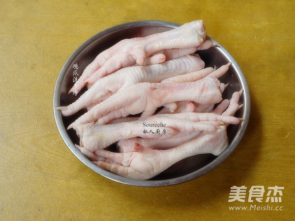 虎皮蒸凤爪的步骤