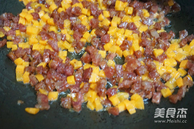 肉香糯米卷的步骤