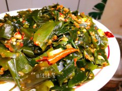 敲下饭的拌海带