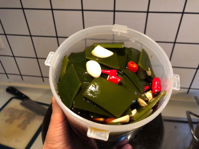 姥姥家❤️酸辣海带片的做法