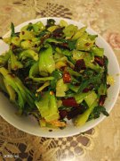 妈妈的家常菜~全家最爱吃的凉拌菜-油菜