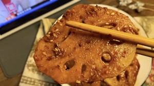 学会就能摆摊的【香辣藕片】，秘制㊙️万能酱汁绝对要收藏！的做法 步骤7