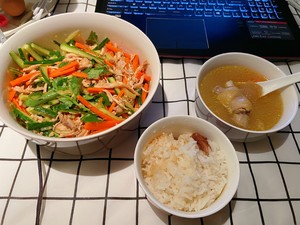 凉拌鸡丝简单快手菜的做法 步骤11
