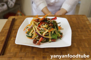 爽口拌杂菜 Mixed Salad的做法 步骤5