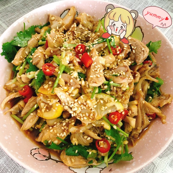 柠檬手撕鸡的做法